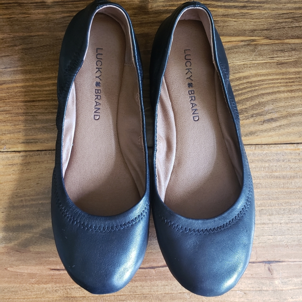 Lucky Brand black flats
